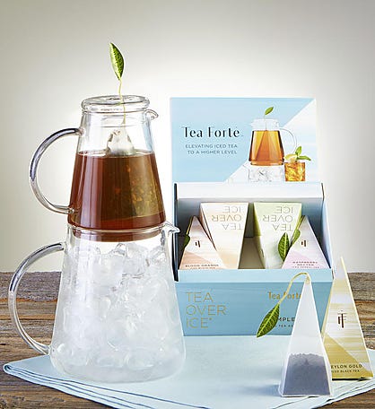 Tea Forte® Tea Over Ice® Pitcher Gift Set